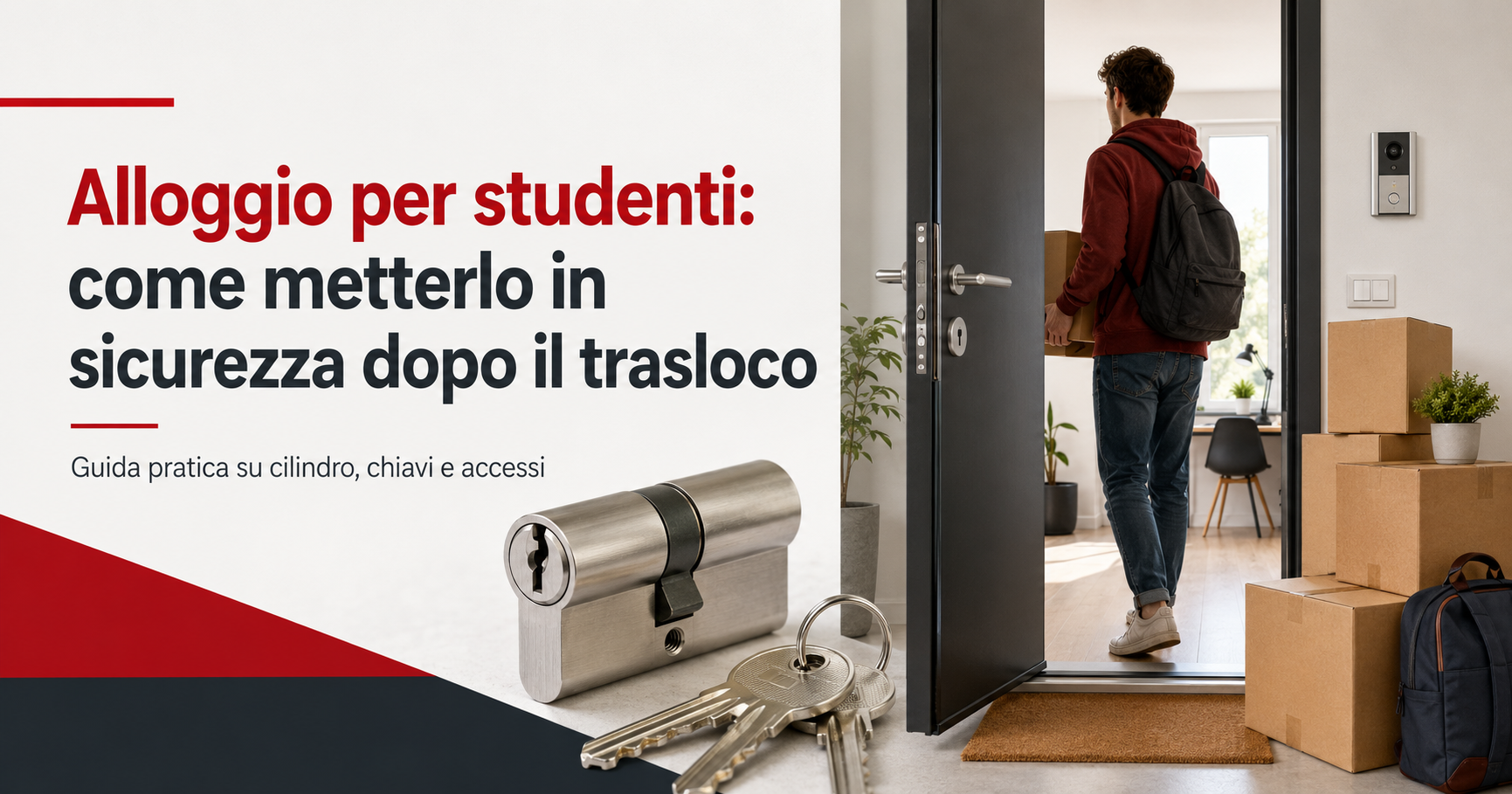 Sicurezza abitativa per studenti dopo il trasloco