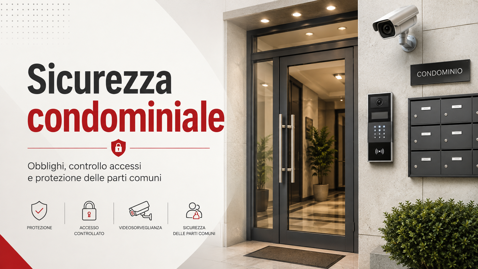 Sicurezza condominiale moderna