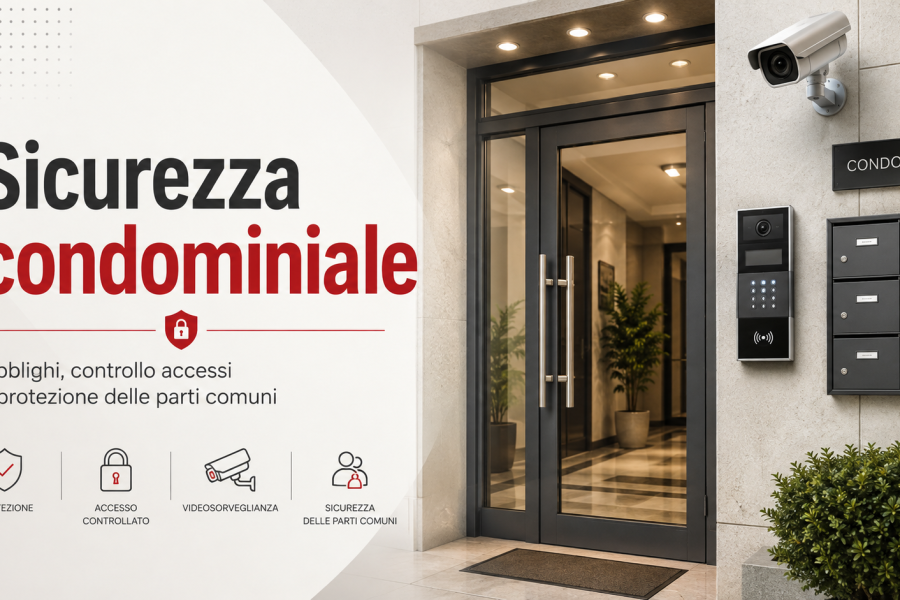 Sicurezza condominiale moderna