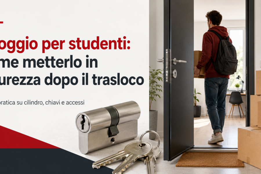 Sicurezza abitativa per studenti dopo il trasloco